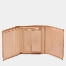 Gucci Multicolor Canvas and Leather Horsebit Trifold Wallet