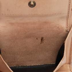 Gucci Multicolor Canvas and Leather Horsebit Trifold Wallet