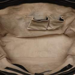 Pre Owned Gucci Black Leather 1973 Satchel