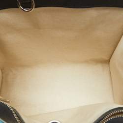 Gucci Blue/Navy Blue GG Canvas and Leather Small Structured Tote