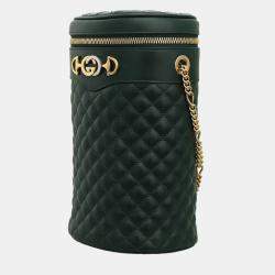 Gucci Zumi Medium Leather Cylinder Shoulder Bag