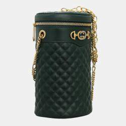 Gucci Zumi Medium Leather Cylinder Shoulder Bag