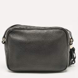 Gucci Black Leather Small Soho Disco Shoulder Bag