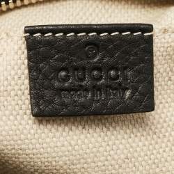 Gucci Black Leather Small Soho Disco Shoulder Bag