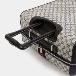 Gucci Multicolor Canvas Leather Savoy Carrier Bag