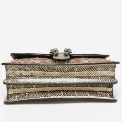 مملوكة مسبقًا حقيبة كتف غوتشي طباعة زهور سوبر ميني ديونيسوس سوبريم GG متعددة الألوان/ بيج