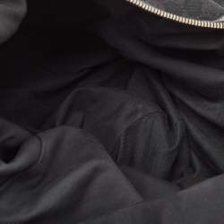 Pre Owned Gucci Black GG Canvas and Leather GG Marmont Medium Pelham Hobo