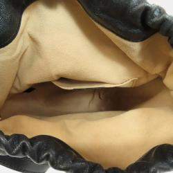 Pre Owned Gucci Leather Horsebit Bucket Shoulder Bag