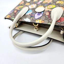 Pre Owned Gucci Multicolor Canvas Kawaii Small Tote And Shoulder Bag