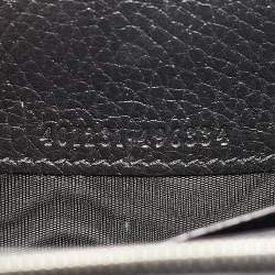 Pre Owned Gucci Black Leather Mini Dionysus Shoulder Bag