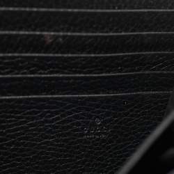 Pre Owned Gucci Black Leather Mini Dionysus Shoulder Bag