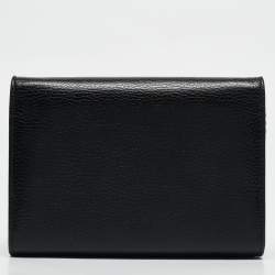 Pre Owned Gucci Black Leather Mini Dionysus Shoulder Bag