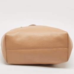 مملوكة مسبقًا Gucci Camelia/Mineral Blue Leather Medium Swing Tote