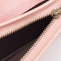 Gucci Multicolor Leather Stripe Queen Margaret Card Case