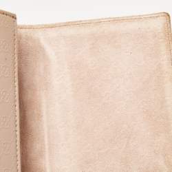 Gucci Beige Microguccissima Patent Leather Broadway Clutch