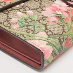 مملوكة مسبقًا حقيبة كتف غوتشي ميني بلومز ديونسوس سويدي وكانفاس جي جي سوبريم بيج/ عنابي