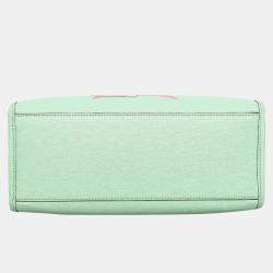 Gucci Green Bananya Printed Small 2-Way Tote Bag