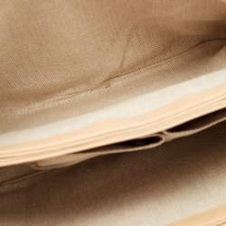 مملوكة مسبقًا Gucci Beige GG Canvas and Leather Medium Marrakech Shoulder Bag