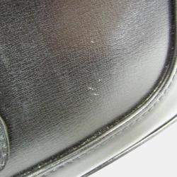 Pre Owned Gucci Black Leather Jackie 1961 Shoulder Bag