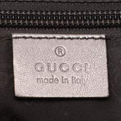 Pre Owned Gucci Nude Pink Imprime Canvas Shopper Tote