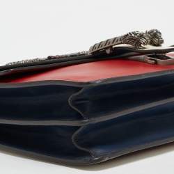 Gucci Tricolor Leather Medium Bee Embellished Dionysus Shoulder Bag