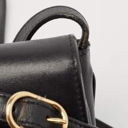 Gucci Black Leather Small Arli Crossbody Bag