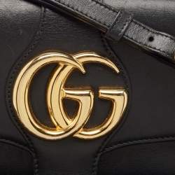 Gucci Black Leather Small Arli Crossbody Bag