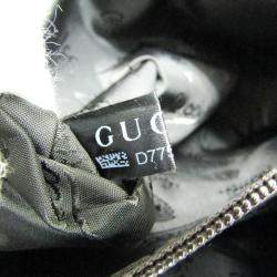Gucci Dark Brown Leather Guccissima Handbag