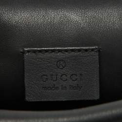 مملوكة مسبقًا حقيبة كتف غوتشي ميني ديونسوس سويدي وكانفاس جي جي سوبريم بلومز متعددة الألوان