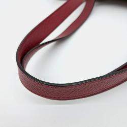 Pre Owned Gucci Beige Red PVC Ophidia GG Supreme Tote Bag