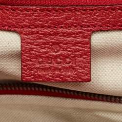 Gucci Multicolor Canvas and Leather Logo Stripe Tote