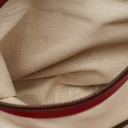 Gucci Multicolor Canvas and Leather Logo Stripe Tote