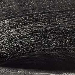 Gucci Black GG Canvas and Leather Abbey Compact Wallet