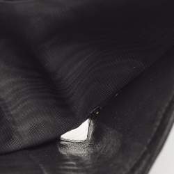 Gucci Black GG Canvas and Leather Abbey Compact Wallet