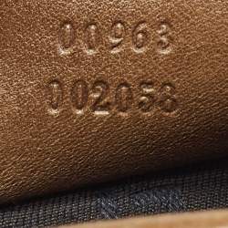 Pre Owned Gucci Brown Suede and Leather Jackie Bardot Hobo