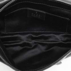 Gucci Black Leather Hysteria Chain Shoulder Bag