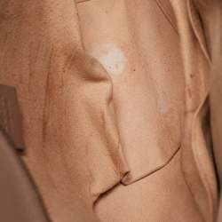 مملوكة مسبقًا حقيبة غوتشي جي جي مارمونت جلد ماتيلاس أوف وايت متوسطة