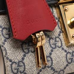 مملوكة مسبقًا حقيبة كتف غوتشي جلد غوتشيسيما  خضراء قفل صغيرة 