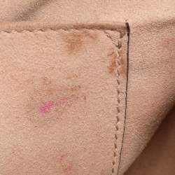 مملوكة مسبقًا حقيبة كتف غوتشي جلد غوتشيسيما  خضراء قفل صغيرة 