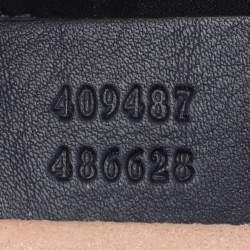 مملوكة مسبقًا حقيبة كتف غوتشي جلد غوتشيسيما  خضراء قفل صغيرة 