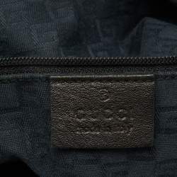 Gucci Black Leather Hobo