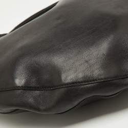 Gucci Black Leather Hobo