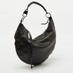Gucci Black Leather Hobo