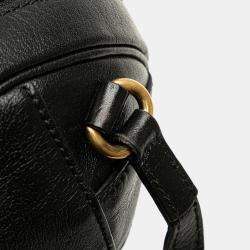 Gucci Black Mini Leather Water Buffalo Tifosa Basketball Bag