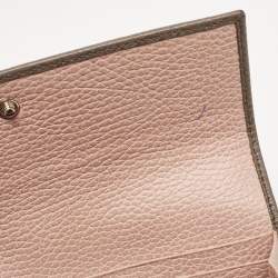 Gucci Beige Leather Swing Continental Wallet