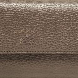 Gucci Beige Leather Swing Continental Wallet