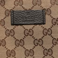 Gucci Beige GG Canvas Backpack