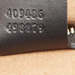 مملوكة مسبقًا Gucci Tricolor GG Supreme Canvas and Leather Medium Padlock Shoulder Bag