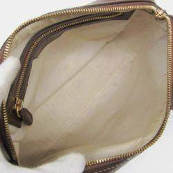 Gucci Beige/Brown GG Supreme Interlocking Shoulder Bag