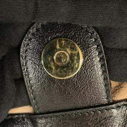 Gucci Black Leather Raja Tote Bag